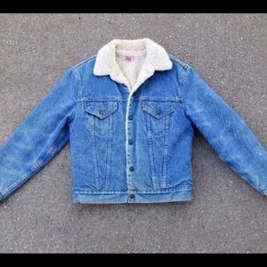 Levi’s Denim Sherpa jacket